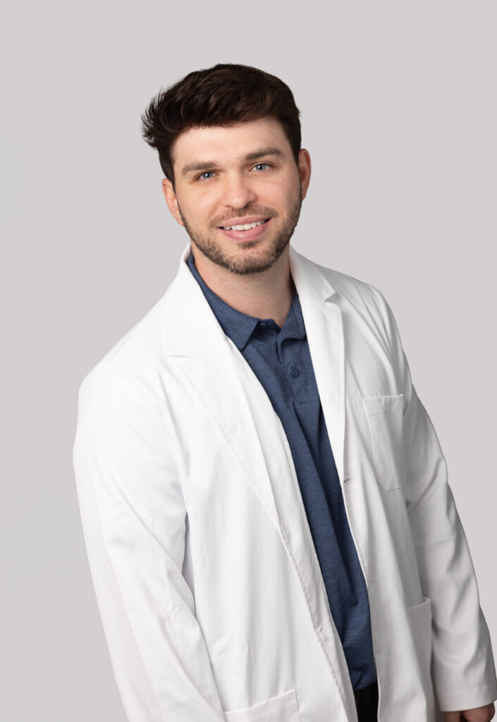 Portrait of Cayden Miller, PA-C. Part of the Optima Medical team based on Casa Grande, Arizona.